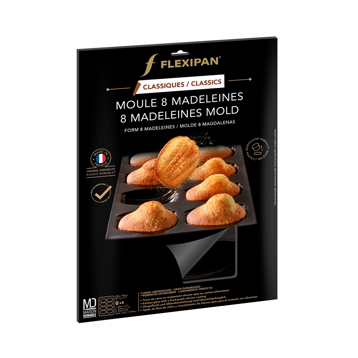 Moule souple Flexipan 42 mini-madeleines